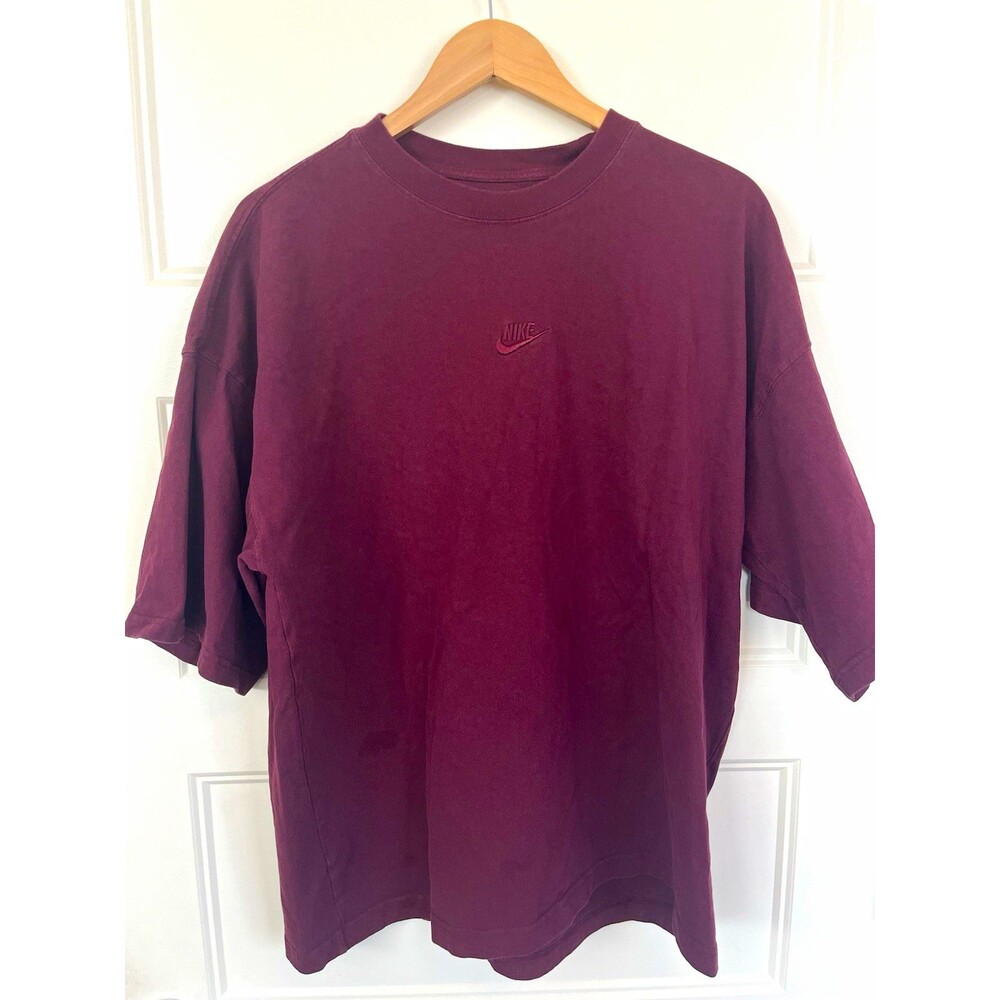 Nike Sportswear Premium Essentials Oversized T-Shirt Purple Men's Size Medium